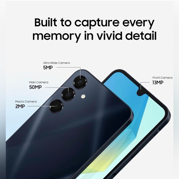 Samsung Galaxy A16 5G A Series, Android Smartphone ( Pre-Paid) T- Mobile - Picture 4 of 5